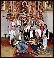 foto-session kirchenchor gebrontshausen altar